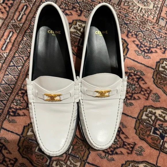 CELINE LUCO LOAFER IN POLISHED BULL, 41 - Picture 3 of 8